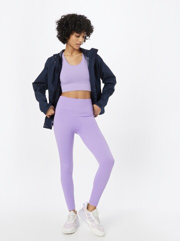 The Jogg Concept Skinny Leggings 'SAHANA' in Purple