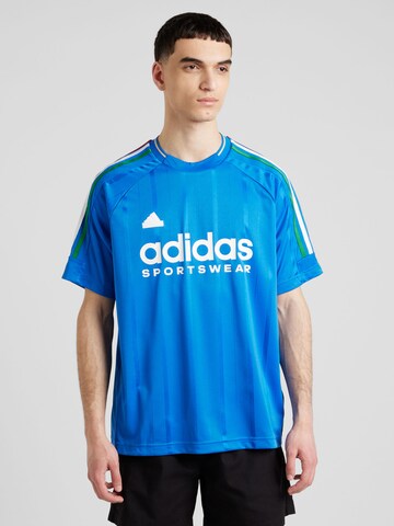 ADIDAS SPORTSWEAR Performance Shirt 'TIRO NTPK' in Blue: front