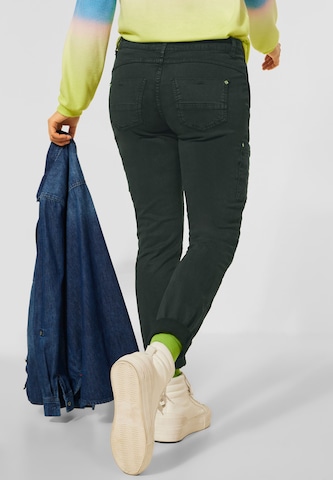 STREET ONE - Slimfit Pantalón cargo en verde