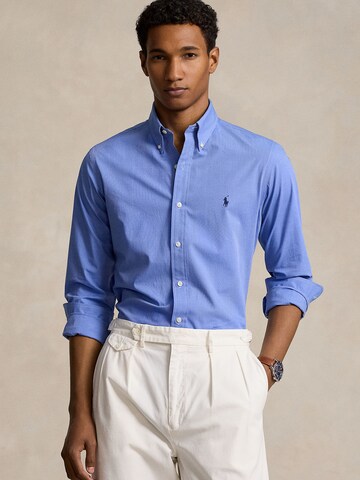 Regular fit Camicia di Polo Ralph Lauren in blu: frontale