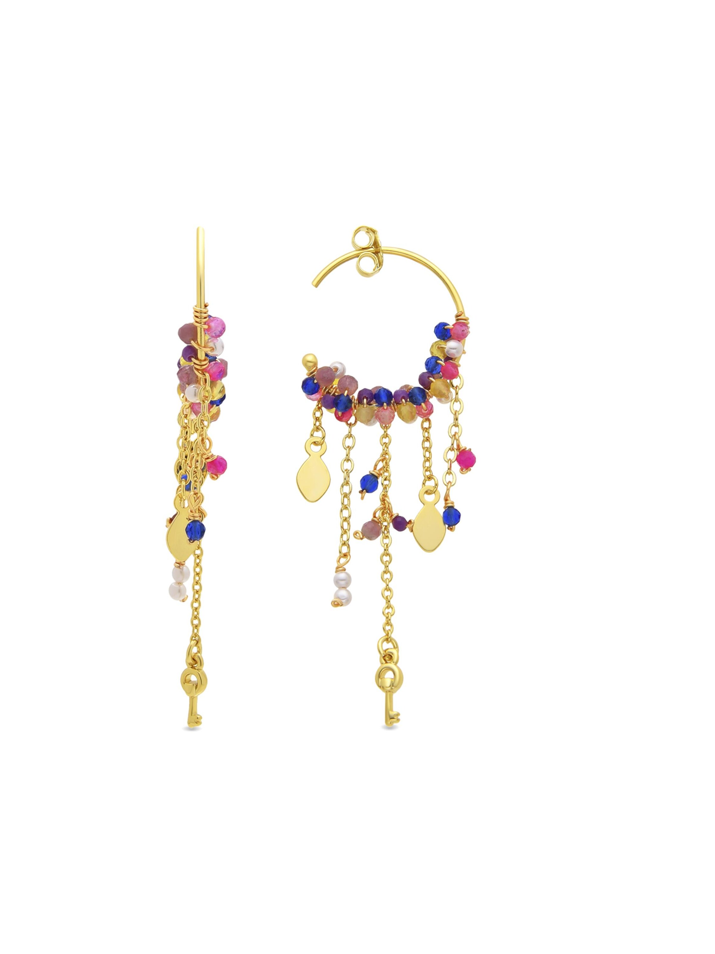 Luxenter - Pendientes 'BUSDE' en Mezcla de colores: frente