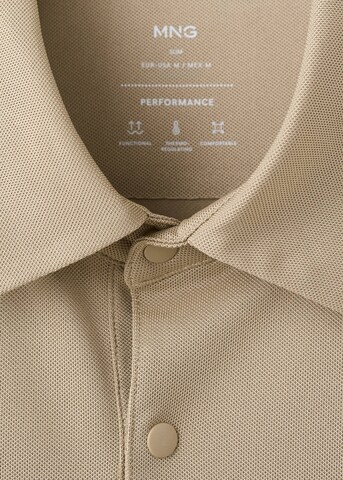 MANGO MAN Poloshirt 'Palamos' in Beige