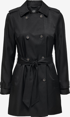 ONLY Between-Seasons Coat in Black: front