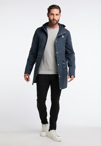 Schmuddelwedda Between-seasons parka in Blue