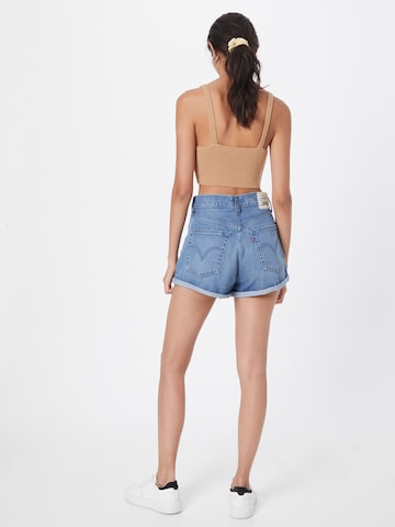 LEVI'S ® Loose fit Jeans 'Wltrd High Loose Shorts Indigo Crush' in Blue