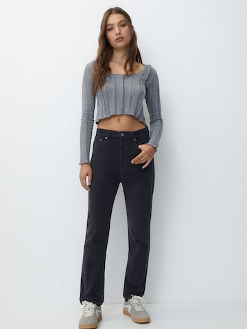 regular Pantaloni di Pull&Bear in grigio