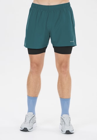 ENDURANCE Regular Shorts 'Kros' in Grün: Vorderseite