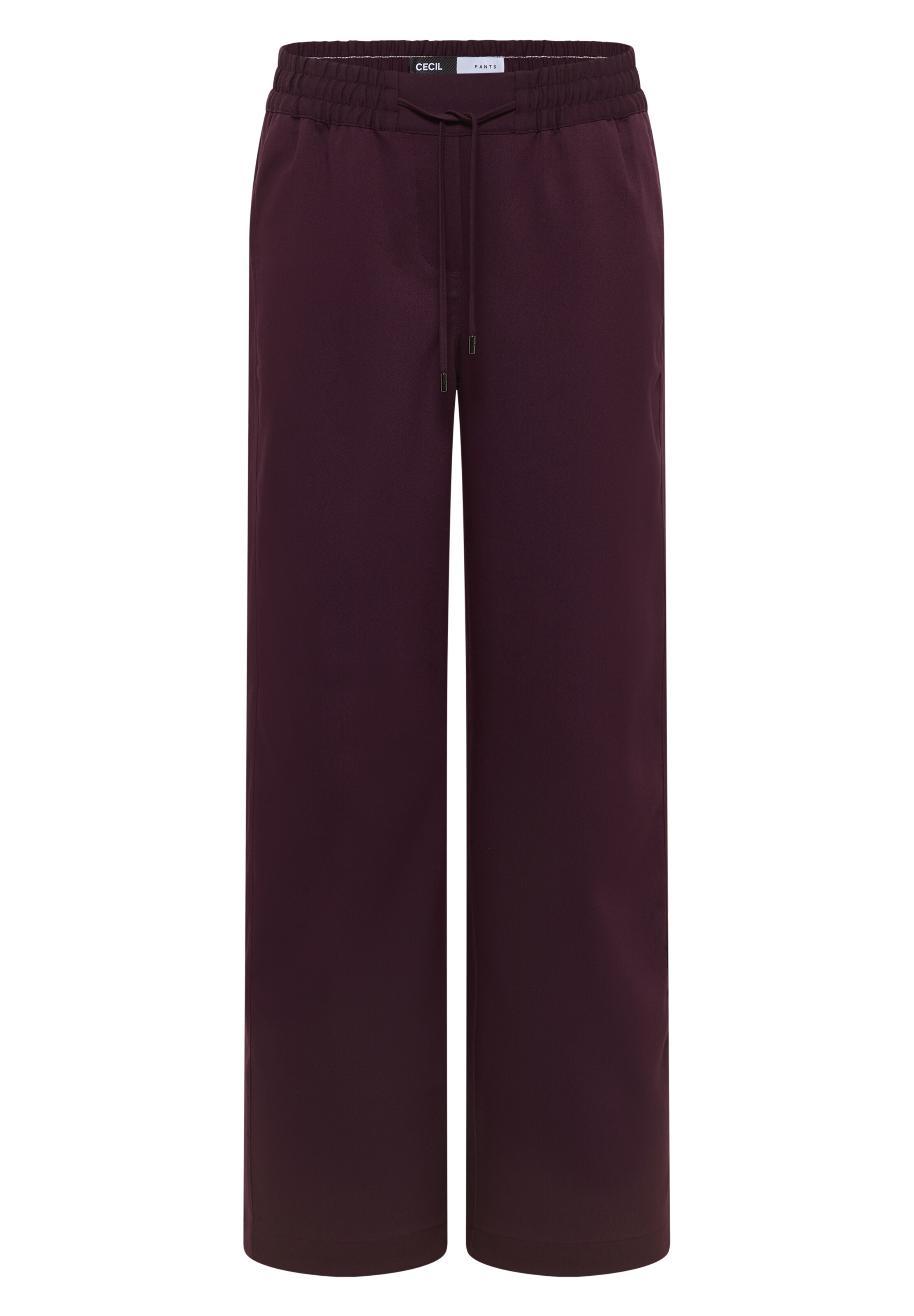 CECIL Wide leg Pants in Purple: front