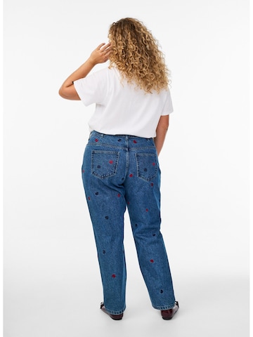 Zizzi Regular Jeans 'Gemma' in Blue