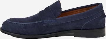 Chaussure basse 'Slipper' Desa en bleu : devant
