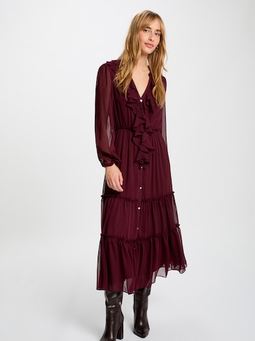 Morgan Blousejurk '261-ROMANCE' in Lila: voorkant