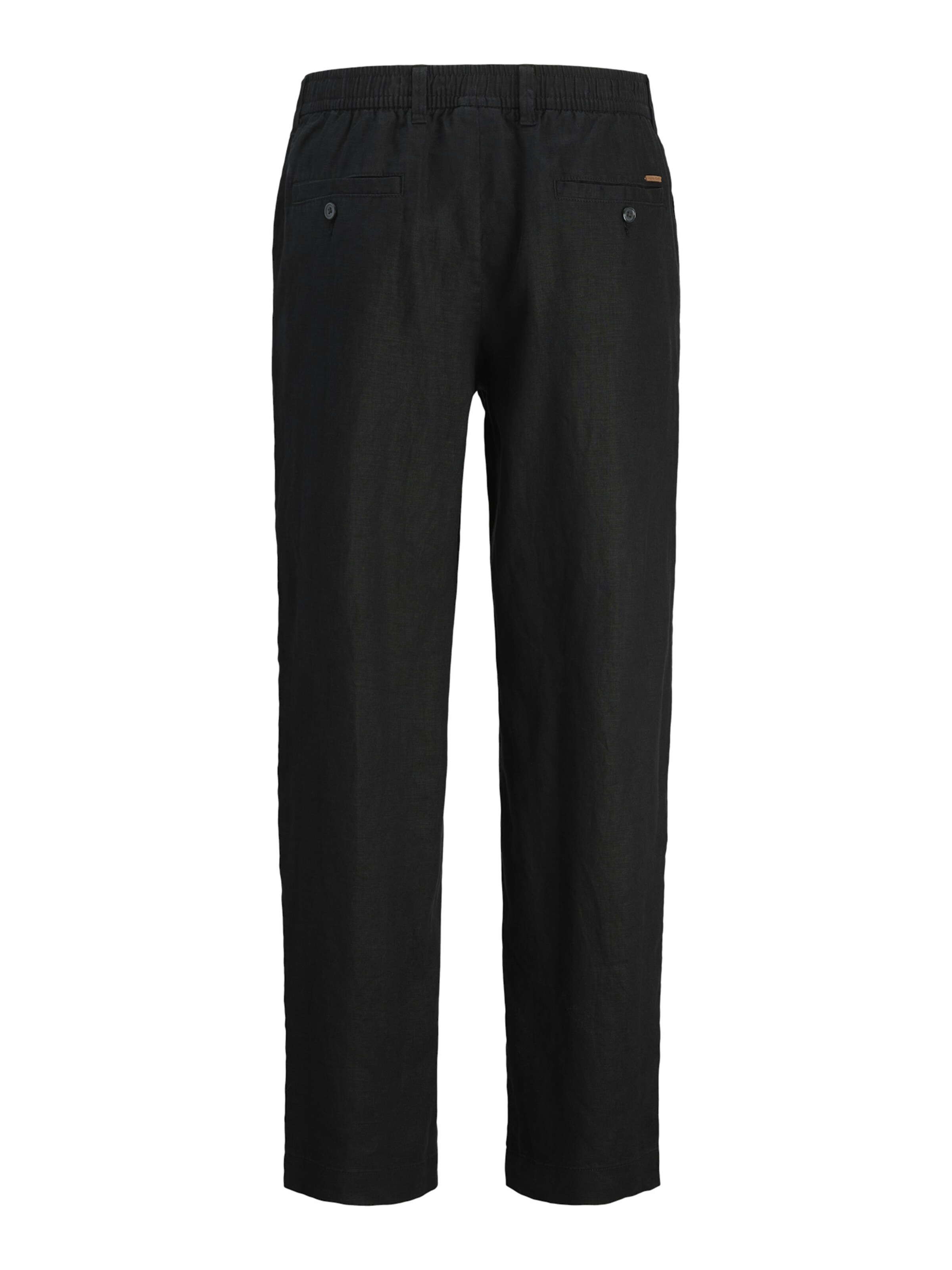 JACK & JONES - Loosefit Calças chino em preto
