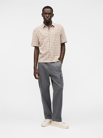 Regular Pantalon HOLLISTER en gris