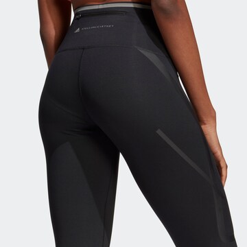 Skinny Pantaloni sport 'Truepace ' de la ADIDAS BY STELLA MCCARTNEY pe negru