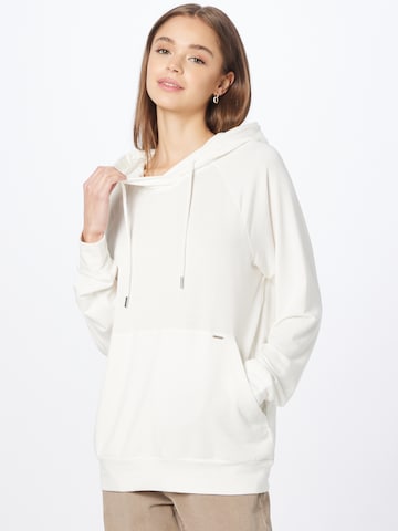 HerrlicherSweater majica 'Rey' - bijela boja: prednji dio