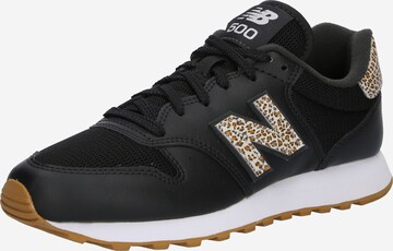 new balance Низкие кроссовки '500' в Черный: спереди