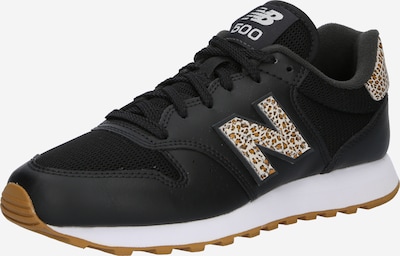 new balance Zemie brīvā laika apavi '500', krāsa - konjaka toņa / tumši brūns / melns / balts, Preces skats