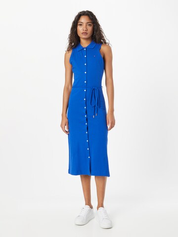 Robe-chemise TOMMY HILFIGER en bleu : devant