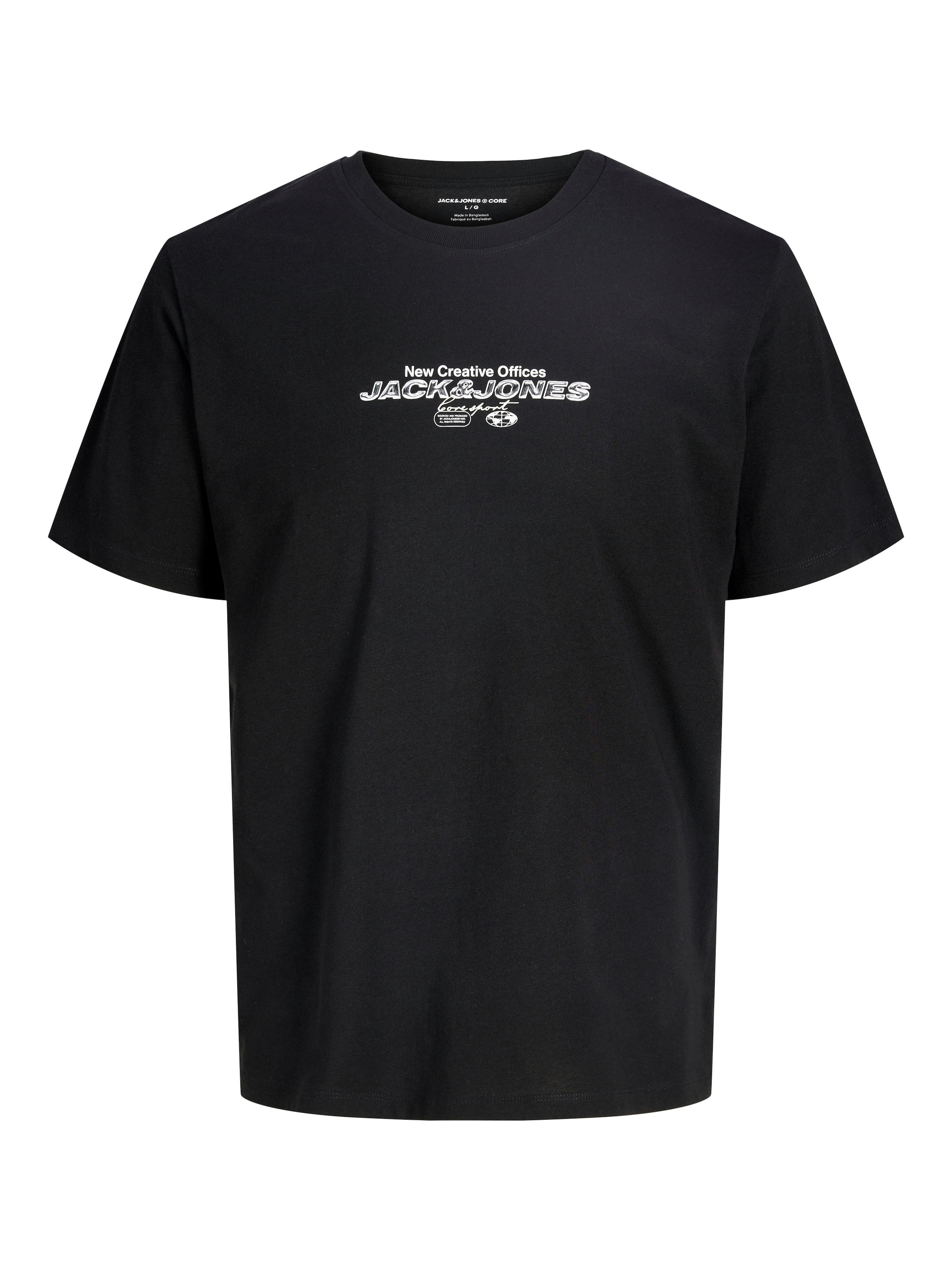 Jack & Jones Junior Shirt in Black: front