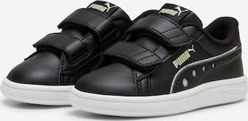 PUMA Sneakers 'Smash 3.0 Dance Party' in Black: front