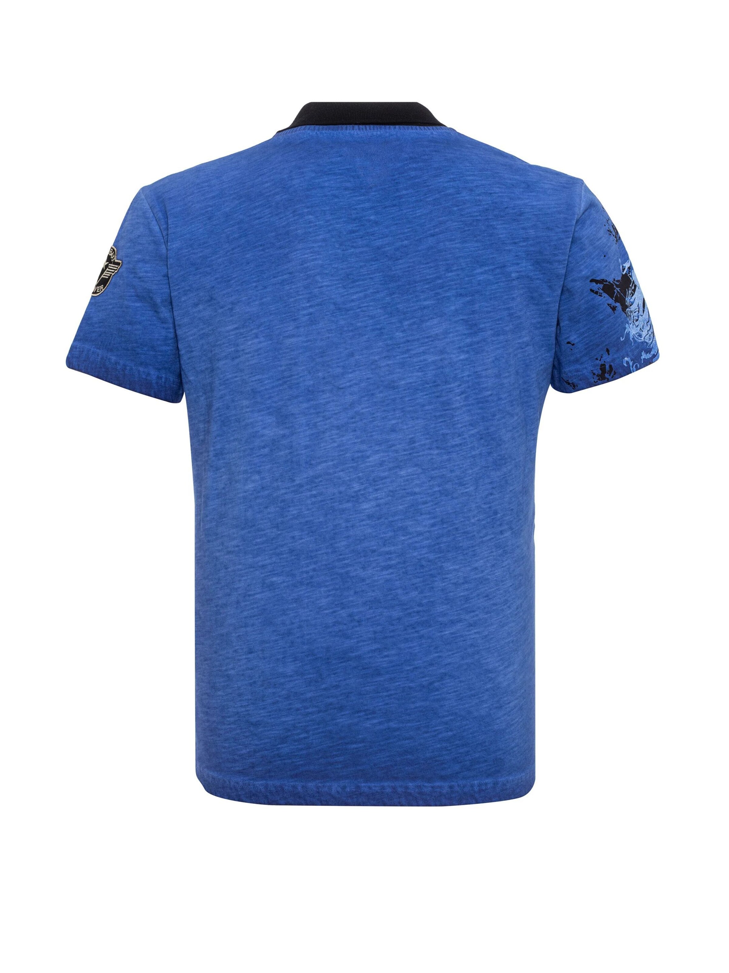 CIPO & BAXX Shirt 'CT798' in Blauw