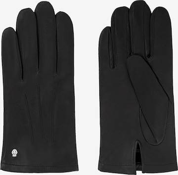 Roeckl Full Finger Gloves 'Zürich' in Black: front