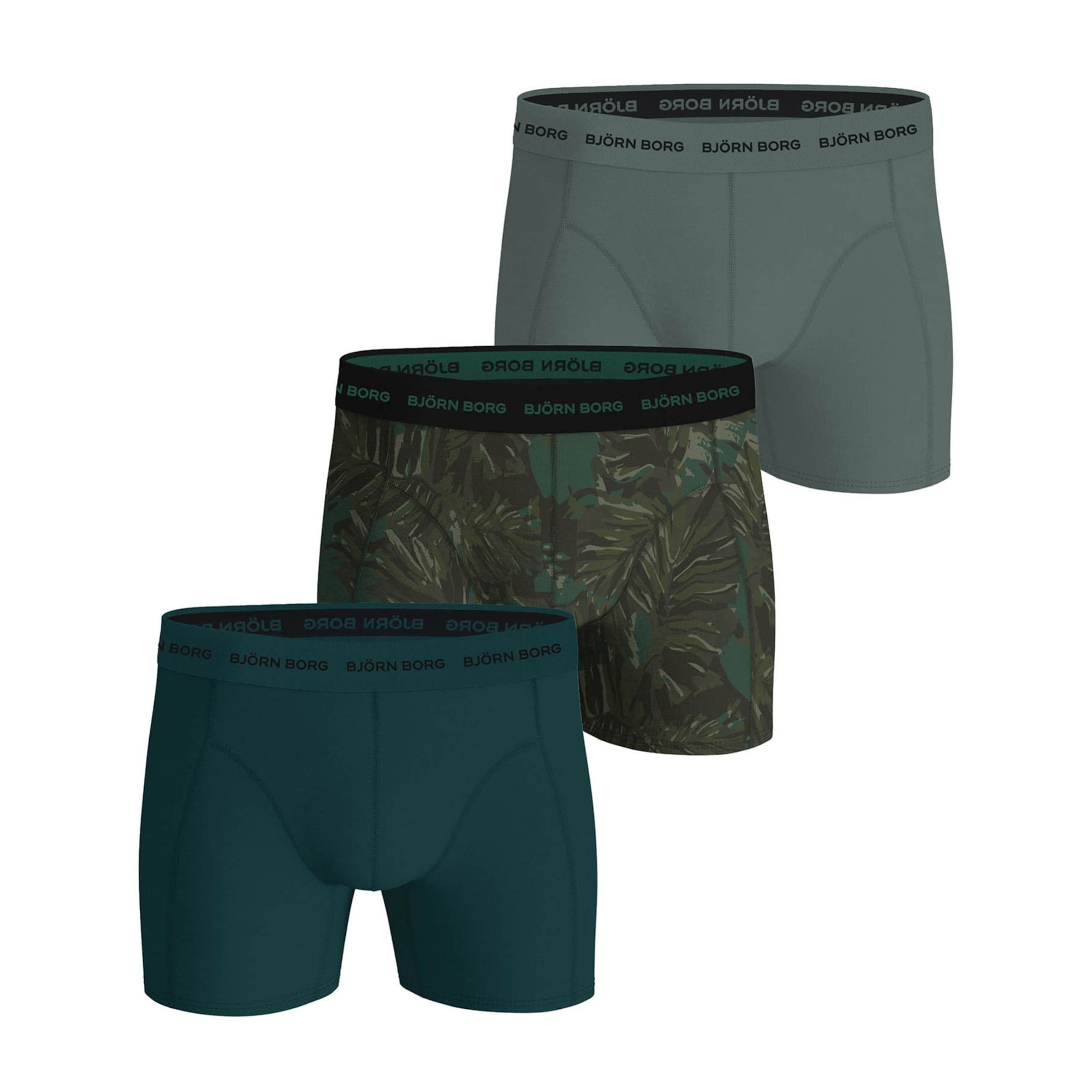 BJÖRN BORG Sports underpants in Green: front