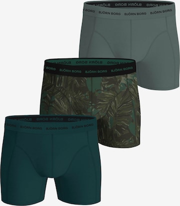 BJÖRN BORG Sports underpants in Green: front