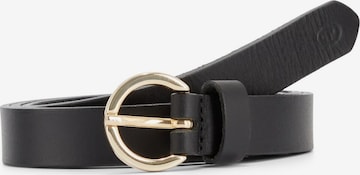 TOM TAILOR Belt 'Jasmin' in Black: front