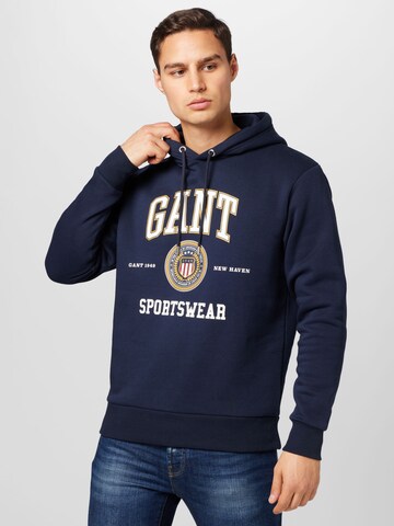 zils GANT Sportisks džemperis: no priekšpuses