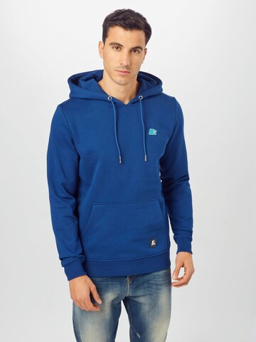Starter Black Label Sweatshirt 'Essential' i blå: forside