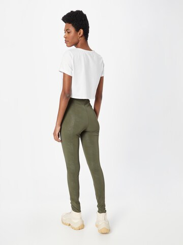 Urban Classics - Skinny Leggings em verde