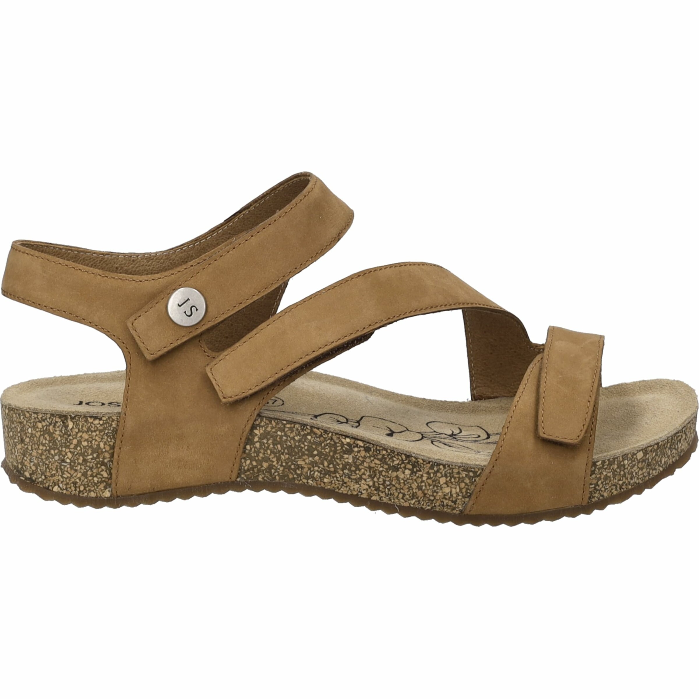 JOSEF SEIBEL Sandale in Braun: Vorderseite