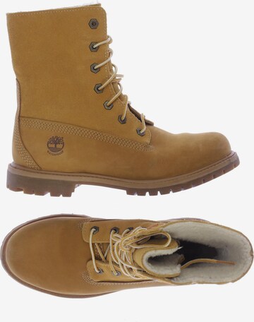 TIMBERLAND Dress Boots in 39 in Yellow: front