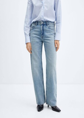 MANGO Regular Jeans 'Miami' in Blauw: voorkant