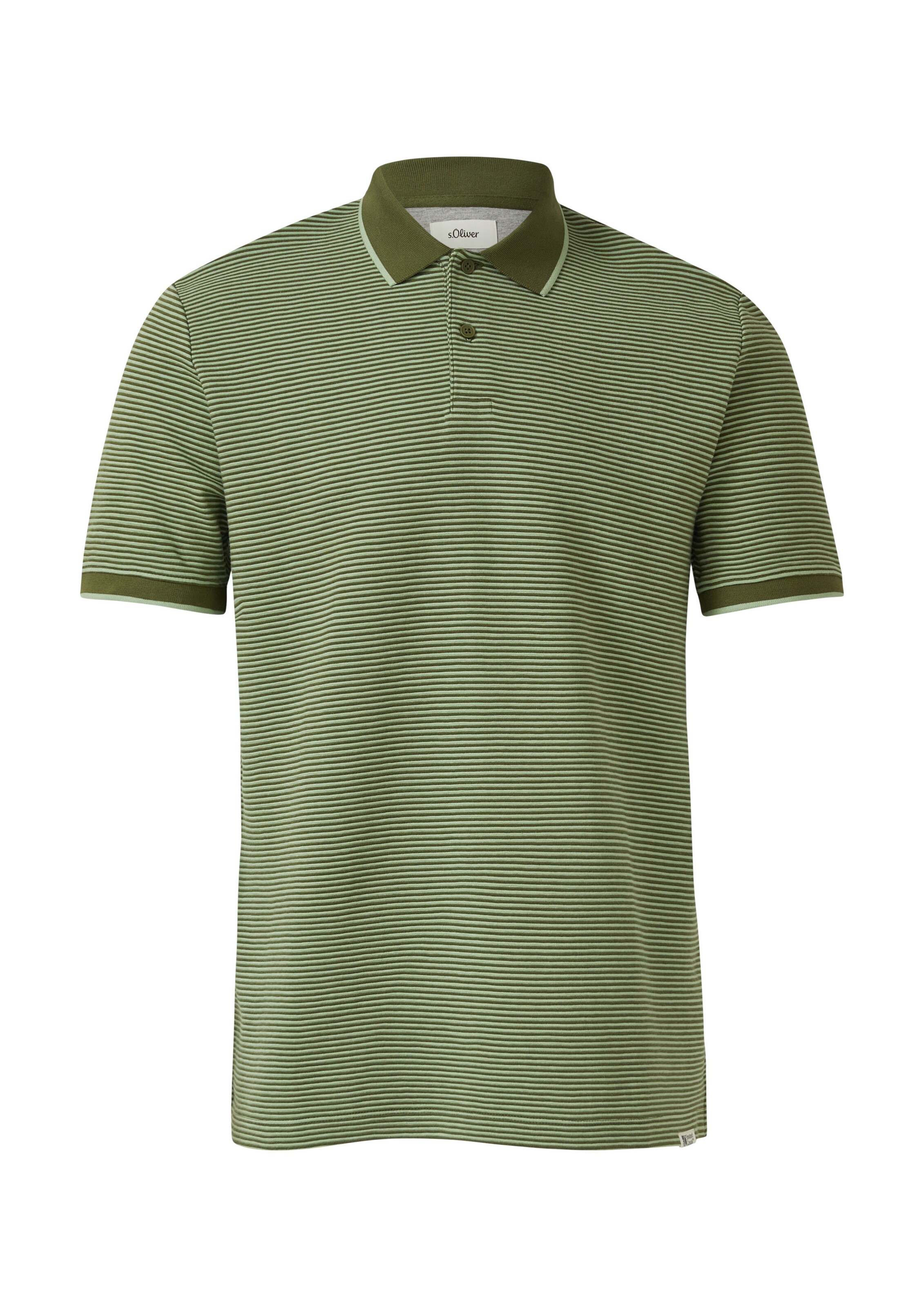 s.Oliver Shirt in Groen: voorkant