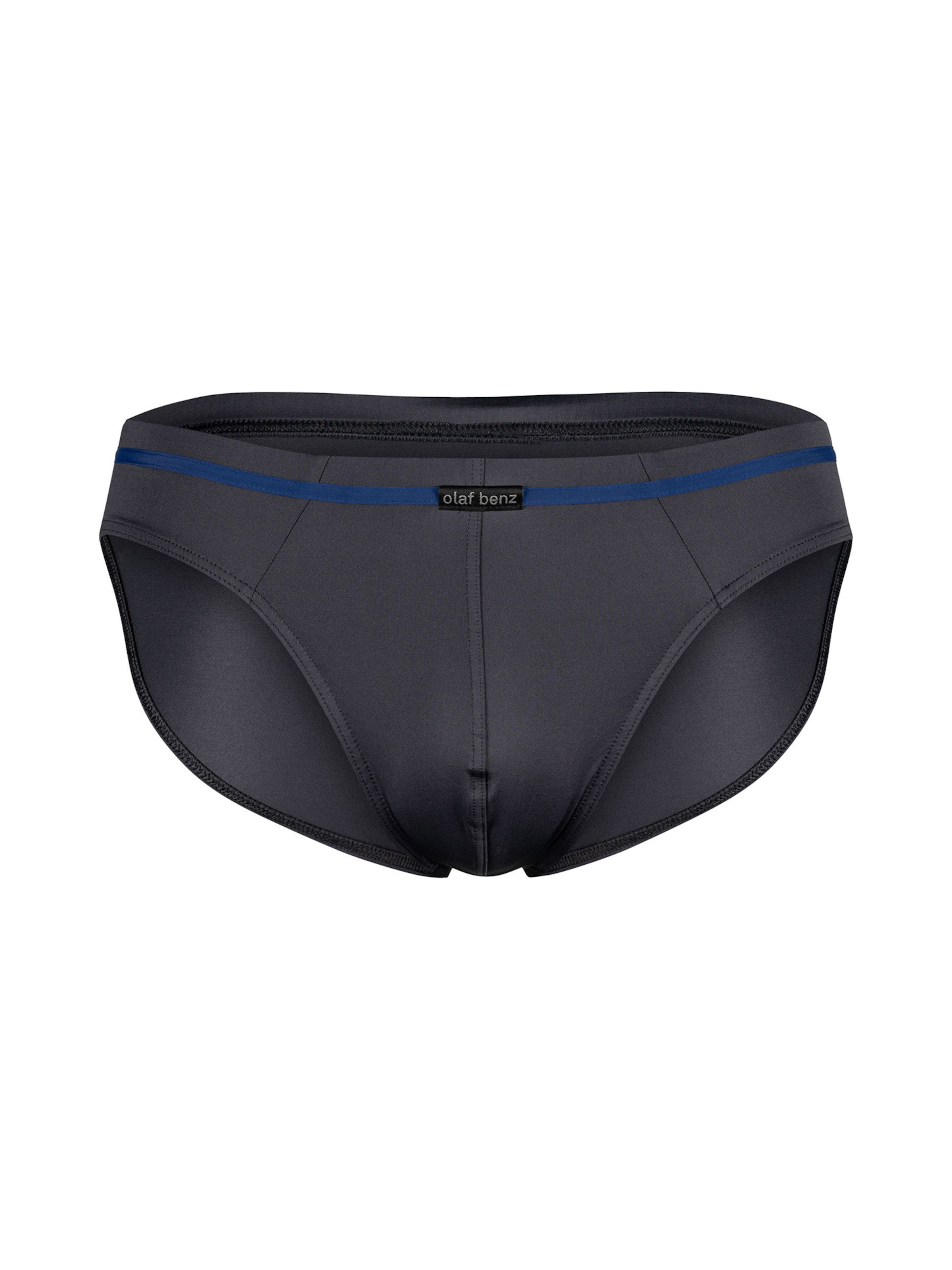 Slip ' RED2506 Sportbrief ' Olaf Benz en gris : devant