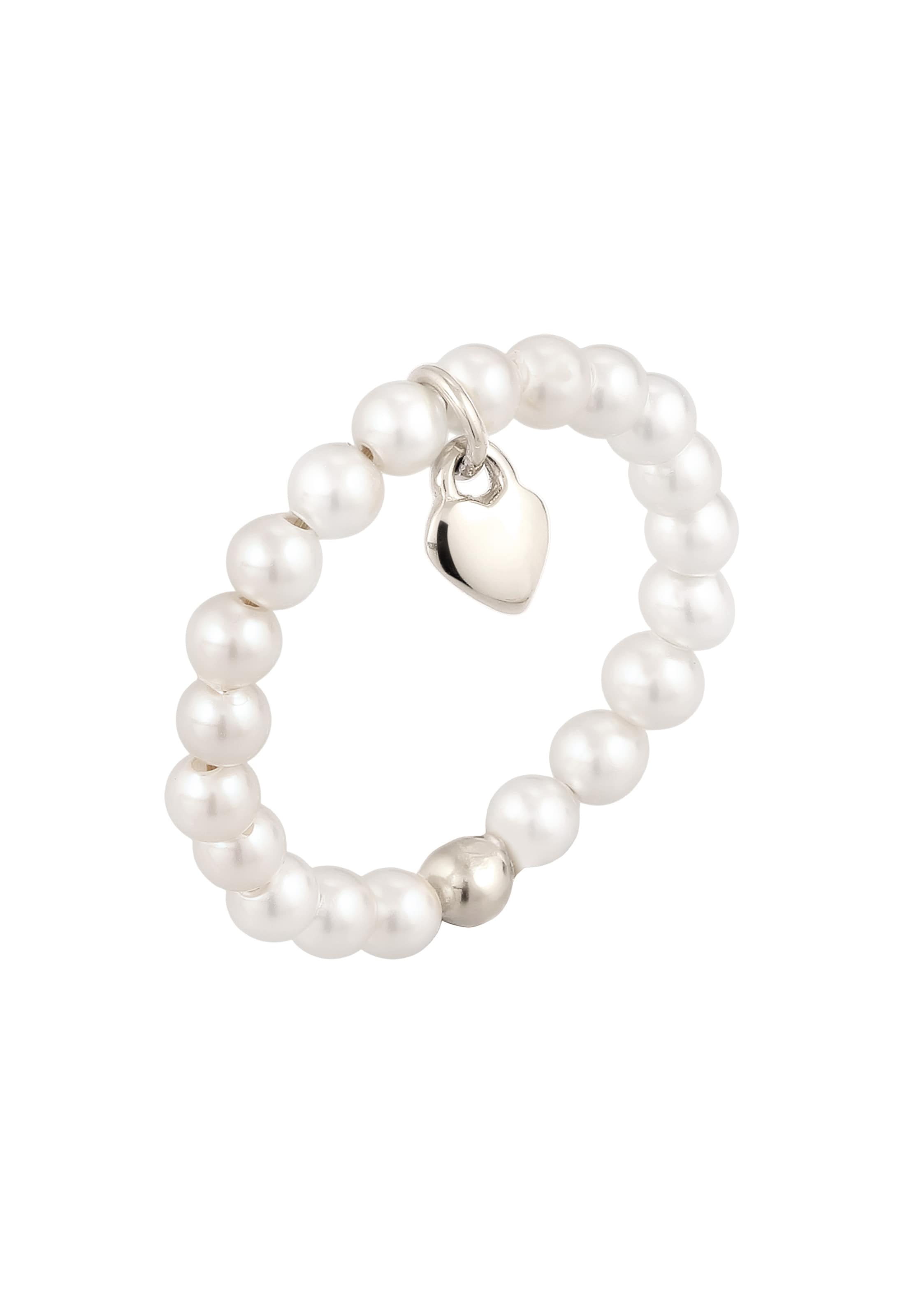 ELLI Ring in Silber: Vorderseite