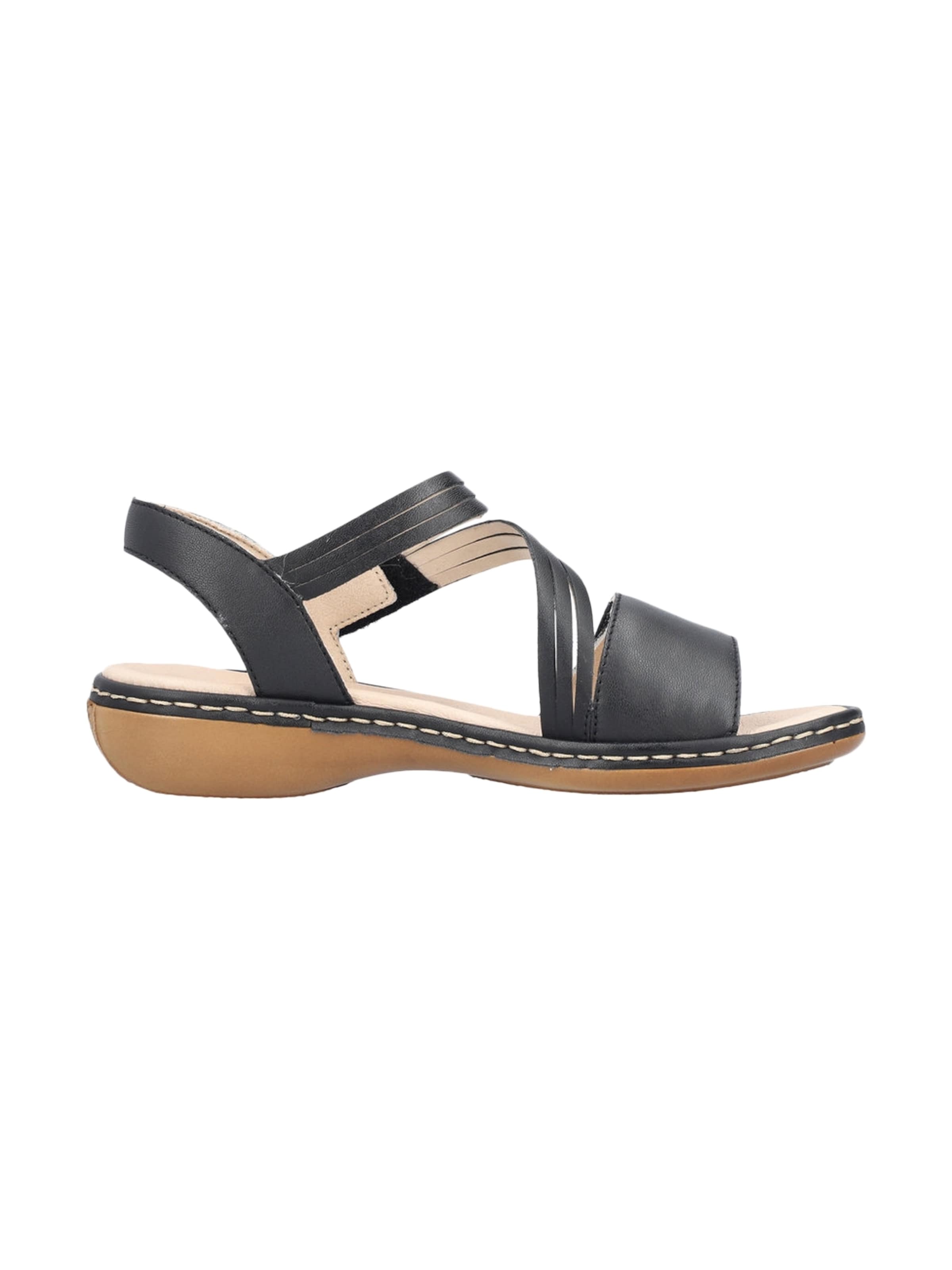 Sandalo di Rieker in nero