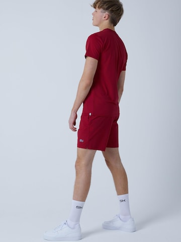 SPORTKIND Regular Workout Pants in Red