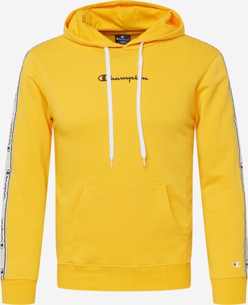 Sweat-shirt Champion Authentic Athletic Apparel en jaune : devant