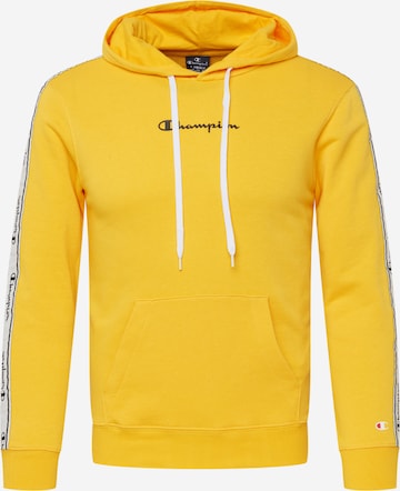 Champion Authentic Athletic Apparel Суичър в жълто: отпред