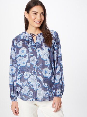 LIEBLINGSSTÜCK Blouse 'EdlaL' in Blauw: voorkant