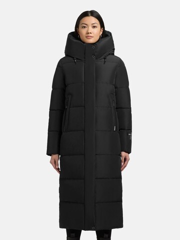 khujo Winter coat 'Soulani5' in Black: front