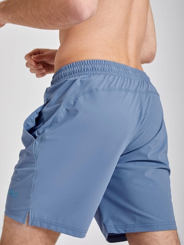 SPORTKIND Regular Workout Pants 'Shorts regular' in Grey