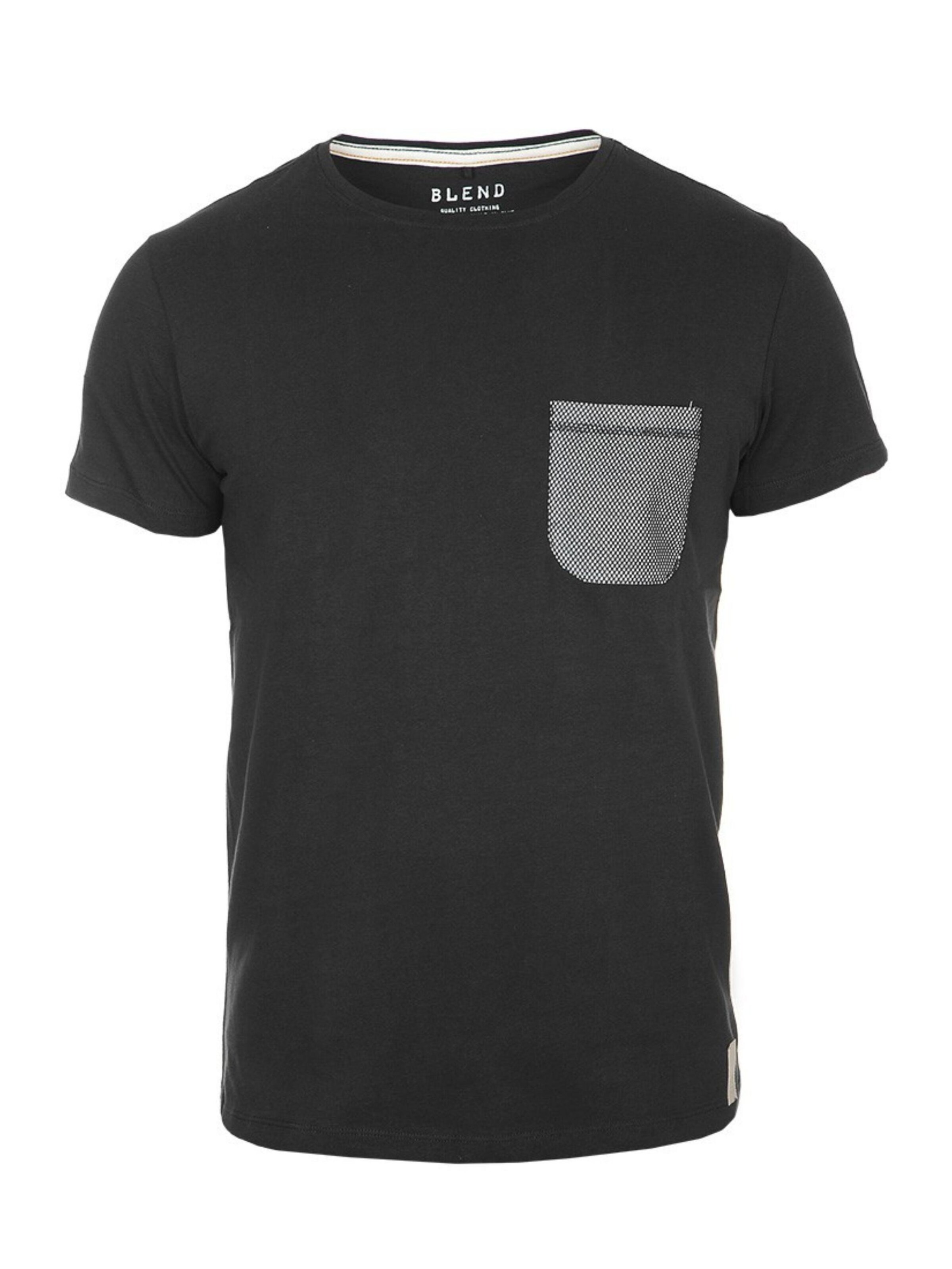 BLEND Shirt 'BHTobi' in Zwart: voorkant