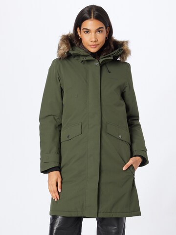 Veste outdoor 'Erika' Didriksons en vert : devant