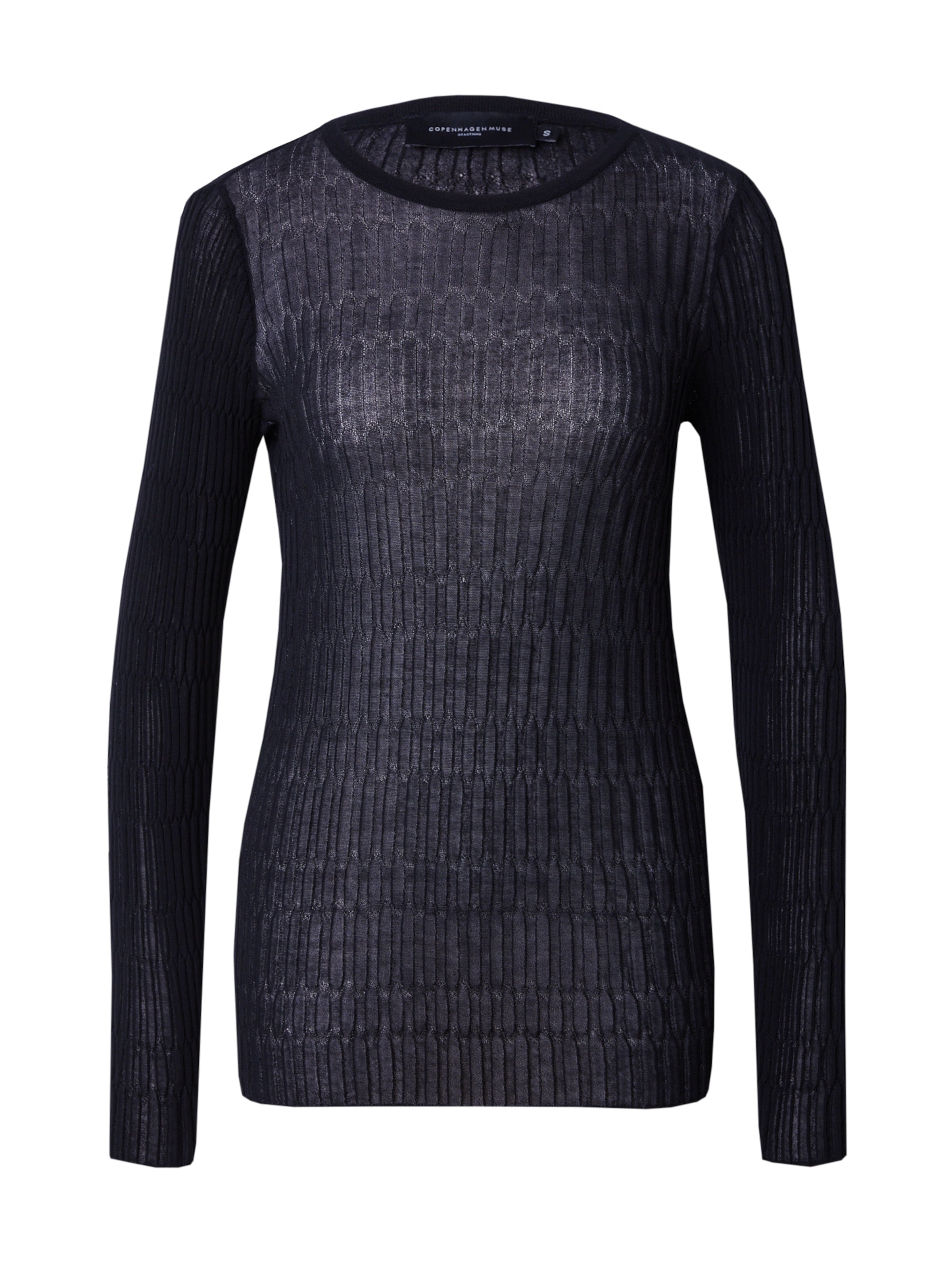 Cph Muse Pulover | črna barva: sprednja stran