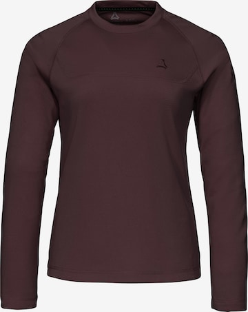 Schöffel Funktionsshirt in Lila: Vorderseite