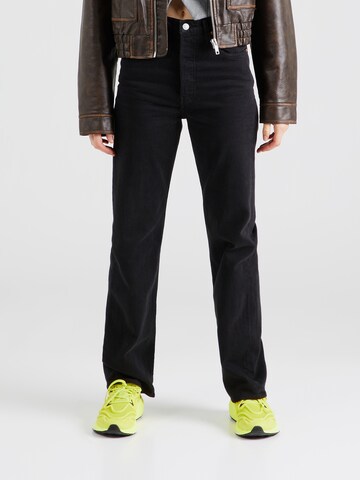 regular Jeans 'RIBCAGE' di LEVI'S ® in nero: frontale